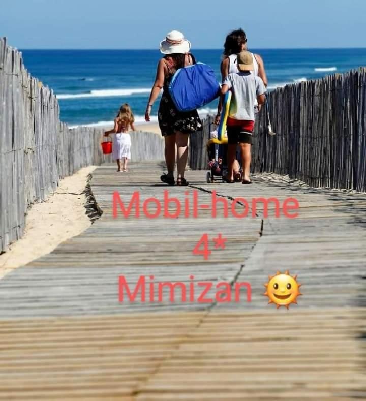 Mobil-Home Du Lac Mimizan Aureilhan  Buitenkant foto