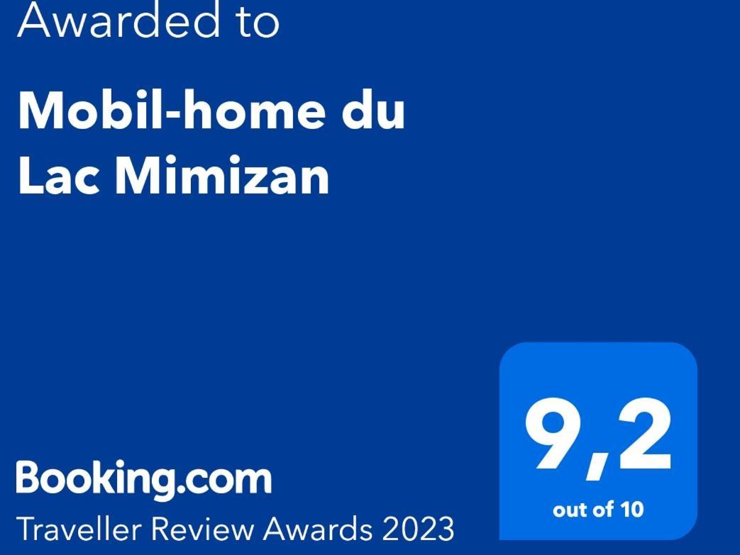 Mobil-Home Du Lac Mimizan Aureilhan  Buitenkant foto