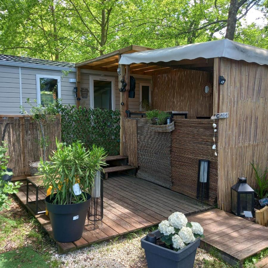 Mobil-Home Du Lac Mimizan Aureilhan  Buitenkant foto